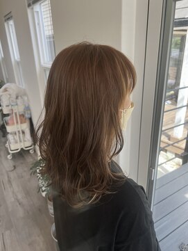 レポ(LEPO) 透明感あるペールグレージュ~くびれミディ