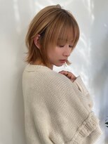 ピープスアンドスー 表参道 渋谷(Peeps&Suu.)&nbsp;外ハネ韓国風ボブグレージュ_髪質改善/20代30代40代