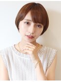 【 Ｉ. 】30代からの襟足すっきり前下がりショートボブ　川口