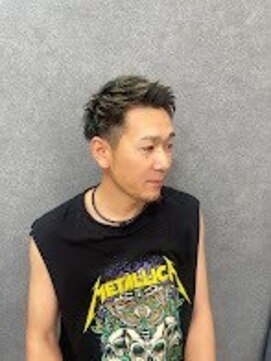 ジャスミンバイカルフール(JASMINE by carrefour) ツーブロックアップバング×ハイライト