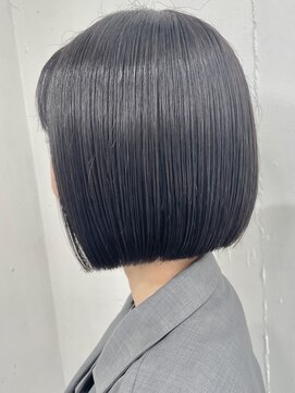 アーネヘア(aane hair) ダークブルーシークレットハイライト