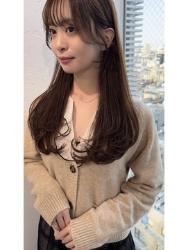 ザザアオヤマ(ZA/ZA AOYAMA) ★くびレイヤーエモージュお手入れ簡単レイヤーカット