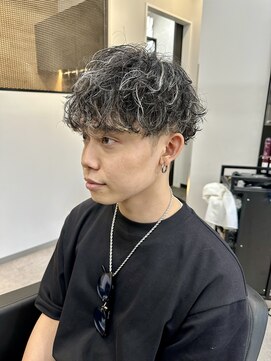 メンズ ラピス 横浜店(Men’sLapis) ホワイトメッシュ×ダウンバング