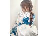 【夏イベントに★】浴衣着付+おまかせヘアアレンジ￥6,600 ※電話予約のみ