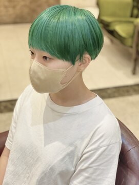 アル 日野(AL) レイヤーカットナチュラルハイトーンデザインカラー[日野駅]