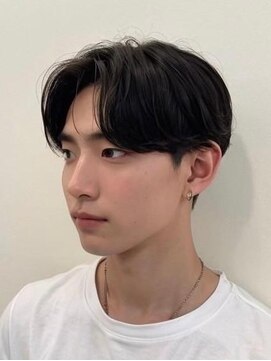 キングオブヘア バイ ノイズ 梅田茶屋町店(KING of hair by NOISM) *韓国風センターパートニュアンスパーマダウンパーマ~メンズ~