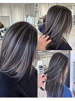 アフューズバイストゥー(Vfuse by StueW)&nbsp;ベース暗めハイライト3選/髪質改善/白髪ぼかし/ハイトーン