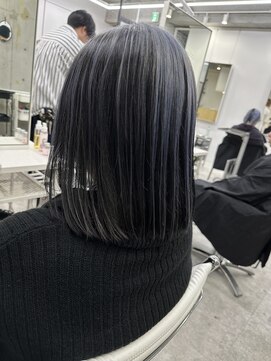 ディジョン(Dijon) 韓国顔まわりレイヤーカットグレージュオリーブベージュブラウン