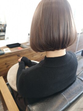 ソーホー ニューヨーク シズオカ(SOHO newyork SHIZUOKA) ミニボブ☆ピンクグレージュ