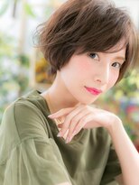カバーヘア ブリス 上尾西口店(COVER HAIR bliss)&nbsp;アシンメトリー切りっぱなしショートウルフh3上尾20代30代40代