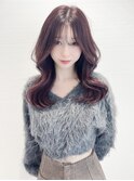 《愛されMAX韓国ヘア》ワンホンヘア/大人可愛い/カシスローズ