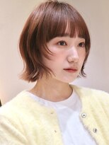 サイン 渋谷(SIGN)&nbsp;20代/タッセルボブ/レイヤーボブ/透明感カラー