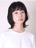 イメチェン似合わせカット20代30代40代外ミニウルフ0606