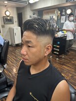 コダマ 大泉学園店(KODAMA)&nbsp;スキンフェード×メッシュ　フェザーアップ