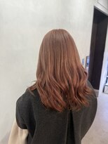 エイト プラット 渋谷2号店(EIGHT plat)&nbsp;ピンクベージュ　ハイトーンカラー　7/18