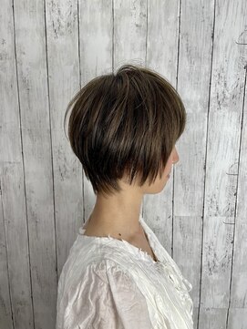 ビューティドレッセヤマノ 池袋パルコ(Beauty Dresse YAMANO) 【カラー】【ショート】【白髪ぼかしハイライト】