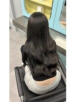 ノー バイ イオエ 西梅田(no. by ioe)&nbsp;ブリーチなしカラー/髪質改善/ミルクティーベージュ/小顔へア