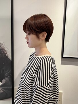 フェイバリットガーデン(favorite garden) ショートヘア×オレンジカラー