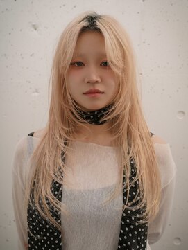 シティ 薬院(SITY.) 薬院 ブリーチカラー レイヤーカット パーマ