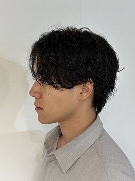 ニアウ 伊勢崎連取店(Niau) シャドウパーマセンターパートウルフルーズパーマ眉毛サロン