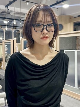 ラベルムバイエーケー(La Belleme by AK) 【切りっぱなしボブ/抜け感レイヤー】