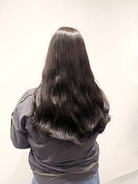 コテ巻き風パーマ/レディースパーマ/艶パーマ/オージュア