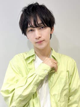 レトン 銀座(leton) サーフカール/フェザーパーマ/マッシュ/センターパート/メンズ