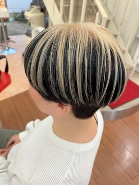 アカネ(Akane) 大人ショート　デザインカラー　30代 40代