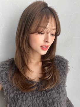 アグノス 青山(Agnos) ナチュラルカールくびれヘア小顔カット結べるボブ外ハネボブ