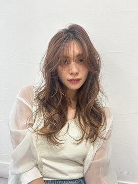 クラン 六甲道(Chlan) 無雑作カール×ライトブラウン