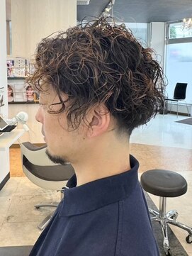 ガーデン 西川田店(garden) 宇都宮メンズカットメンズパーマ波巻きスパイラルパーマツイスパ