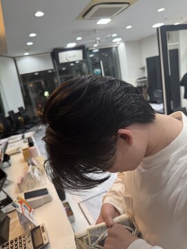 ジーナ 大宮(Zina) メンズ/パーマスタイル/ニュアンスパーマ 目黒