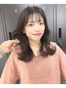 モアナ バイ ヘッドライト 松山(Moana by HEADLIGHT) Moana【松山】#レイヤー#韓国風ヘア#韓国風レイヤー#艶カラー