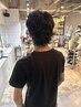 【メンズ限定クーポン】パーマ＋カット　￥14300→￥12800