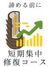 ◯お薦め３ヶ月集中ケアコース33万円（髪と頭皮が限界を迎えそうな方専用）