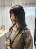 ニュアンスパーマ　髪質改善カラー　顔まわり　レイヤー　艶髪