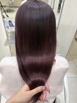 ヘアースパ ノッシュ 博多千代店(Hair Spa Nosh) ピンクレッド