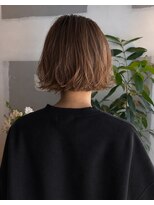 エインアンリー 明治神宮前(AIN.ANLY.)&nbsp;ボブパーマ、ボブパーマゆるめ、ニュアンスパーマ、毛先パーマ