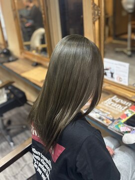 フリーダムガーデン 岡山駅前店(freedom garden) とろける透明感オリーブベージュ