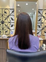 ラモードイワイ 遠鉄百貨店(La Mode IWAI) 思わず触れたくなる、ツヤ髪ストレート