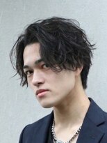 メンズフィール 南森町(MENS FEEL)&nbsp;波巻きツイストスパイラル/リバースセンターパート/南森町