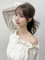 アンドカオマワリカットファム(Fann.)&nbsp;レイヤーカット 顔まわり 韓国風 神戸三宮元町 髪質改善 艶髪