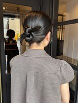 ニュートライズ(NEUTRIZE) 浴衣ヘアアレンジ まとめ髪 艶髪 暗髪 ヘアセット ヘアアレンジ