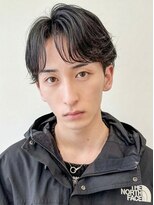 アース オーセンティック 関内店(EARTH Authentic)&nbsp;センターパートハンサムショートカットメンズカット清潔感