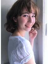 リマ(RIMA)&nbsp;【RIMA】 外国人風☆透明感Ashとニュアンス質感ボブ