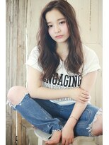 ラフィス ヘアー ルーム 難波本店(La fith hair room)&nbsp;【La fith】ゆるふわ☆透明感抜群暖色系カラー