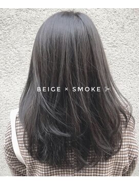 リンク ヘアスペース(Link hair space) 【Link】[お客様スタイル91］#ベージュ#グレージュ#外国人風