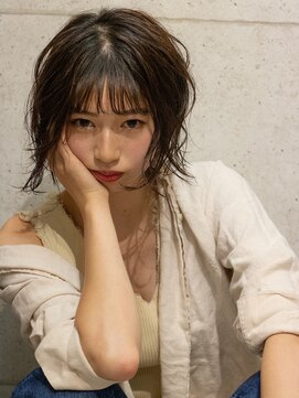 ヘアサロン ドットプラス 町田店(dot. plus) ダスティオリージュ×毛先パーマ［町田］