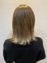 ヘアーデザイン アズール(Hair Design Azur)&nbsp;【Azur】ハニーグレーバレイヤージュ