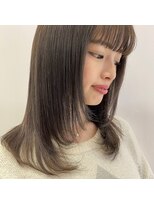 アピッシュ ギンザ(apish ginza)&nbsp;tomoヘア＊似あわせセミロング レイヤーカット